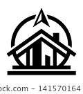 Residential Navigation Home Location Vector Icon 141570164