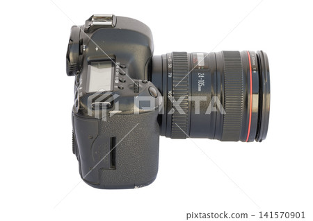 Professional Digital SLR Camera with Zoom Lens Professional Digital SLR Camera with Zoom Lens 141570901