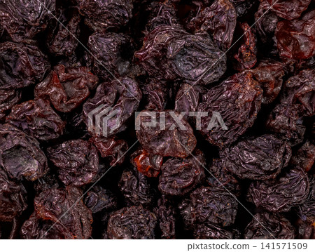 dry black currant from Turkey in detail dry black currant from Turkey in detail 141571509