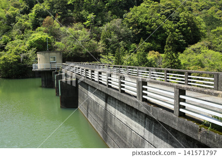 Kawamata Dam, Higashikagawa City, Kagawa Prefecture 141571797