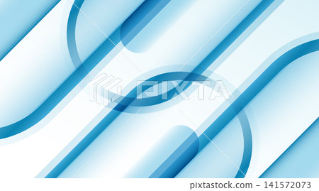 White and blue abstract geometric background design. Modern graphic elements. Futuristic technology concept. Suit for cover, poster, banner, flyer, brochure, website White and blue abstract geometric background design. Modern graphic elements. Futuristic technology concept. Suit for cover, poster, banner, flyer, brochure, website 141572073