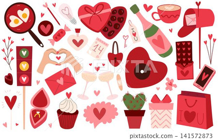 Valentines Day set Valentines Day set 141572873