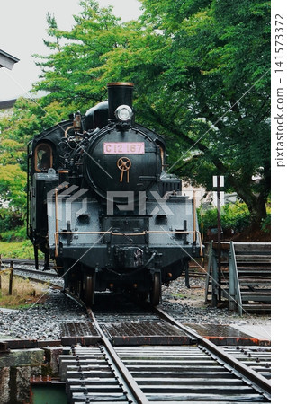 Wakasa Railway's C12-167 locomotive, which has been restored using compressed air drive and is now active in SL (steam locomotive) experience drives (photographed on June 20, 2026). Wakasa Railway's C12-167 locomotive, which has been restored using compressed air drive and is now active in SL (steam locomotive) experience drives (photographed on June 20, 2026). 141573372