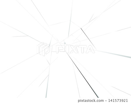 Cracked glass Cracked glass 141573921