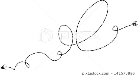 Arrow dashed line Arrow dashed line 141573986