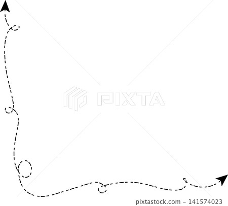 Arrow dashed line Arrow dashed line 141574023