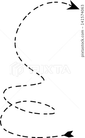 Arrow dashed line Arrow dashed line 141574063