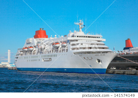 The Fuji Maru, in its heyday, docked at Yokohama Osanbashi Pier (November 2009) The Fuji Maru, in its heyday, docked at Yokohama Osanbashi Pier (November 2009) 141574149