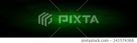 Dark green abstract banner background featuring a glowing central starburst light effect on black backdrop. Dark green abstract banner background featuring a glowing central starburst light effect on black backdrop. 141574368