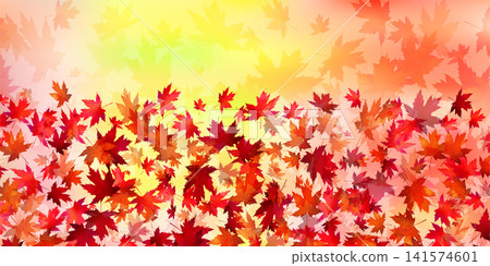 A background design featuring vibrant autumn foliage. 141574601