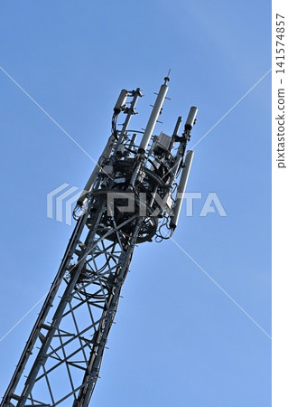 Communication image: Platinum band (Radio tower: base station) Communication image: Platinum band (Radio tower: base station) 141574857