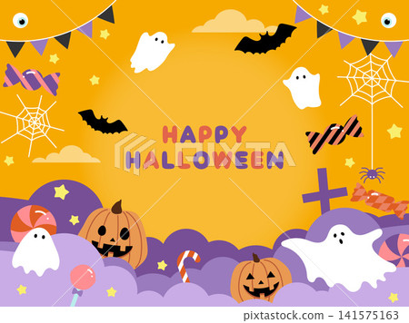 Pop Halloween background material Pop Halloween background material 141575163