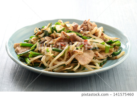 豬肉韭菜芽 豬肉韭菜芽 141575460