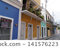 Old town of San Juan, Puerto Rico, Caribbean Sea 141576223