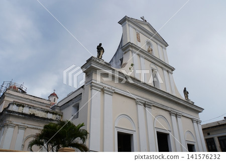 San Juan Cathedral, Puerto Rico, Caribbean Sea San Juan Cathedral, Puerto Rico, Caribbean Sea 141576232