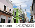 Old town of San Juan, Puerto Rico, Caribbean Sea 141576235