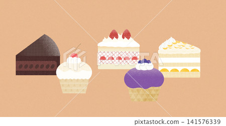 Cake background illustration Cake background illustration 141576339
