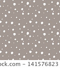 Irregular dot seamless pattern 141576823