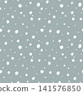 Irregular dot seamless pattern 141576850