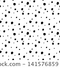 Irregular dot seamless pattern 141576859