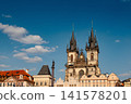 Historic Church in Prague Old Town Square 141578201