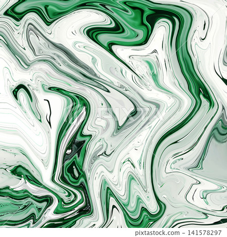 Fluid Art. Abstract colorful background, wallpaper. Mixing paints. Modern art. Marble texture 141578297
