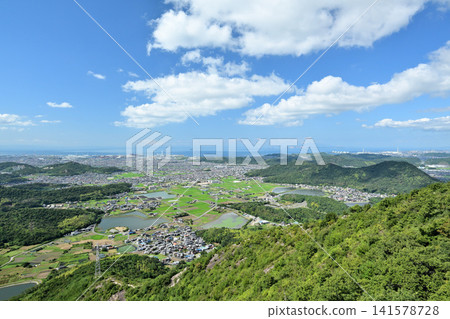 夏日天空中的高見山 夏日天空中的高見山 141578728