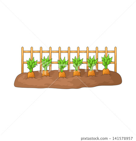Illustration of Veg Farm 141578957