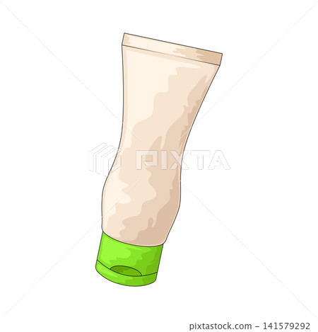 Illustration of Plastic Tube Illustration of Plastic Tube 141579292