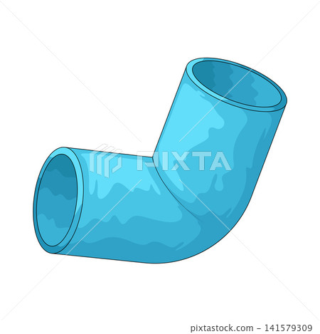 Illustration of Plastic Connector Illustration of Plastic Connector 141579309