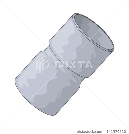 Illustration of Plastic Coupler Illustration of Plastic Coupler 141579310