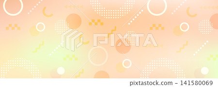 A geometric background with scattered pale orange shapes. A geometric background with scattered pale orange shapes. 141580069