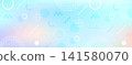 A refreshing light blue gradient abstract geometric pattern 141580070