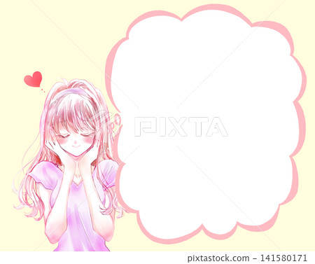 A woman imagining things she likes A woman imagining things she likes 141580171