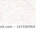 Orange Circuit Board Pattern on White Background, Digital Technology Vector Illustration Orange Circuit Board Pattern on White Background, Digital Technology Vector Illustration 141580964