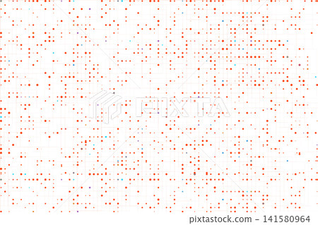 Orange Circuit Board Pattern on White Background, Digital Technology Vector Illustration Orange Circuit Board Pattern on White Background, Digital Technology Vector Illustration 141580964