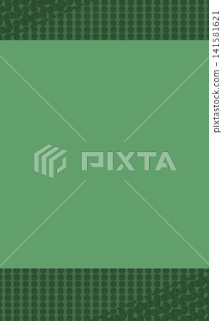 Background material with a dark green, hand-drawn polka dot pattern and ample white space. Background material with a dark green, hand-drawn polka dot pattern and ample white space. 141581621