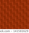 Simple brick wall vector background illustration E 141581629