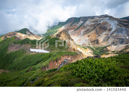 Hiking scenery of Mt. Kamifurano Hiking scenery of Mt. Kamifurano 141583448