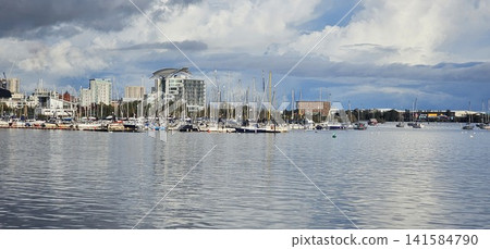 city at the waterfront 141584790