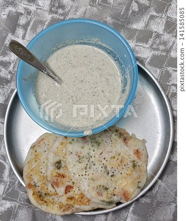 pancakes with sour cream pancakes with sour cream 141585085