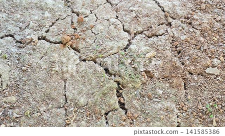 Dry and Cracked Earth Soil Texture Dry and Cracked Earth Soil Texture 141585386