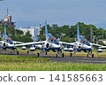 【靜岡】藍色衝擊波特技飛行表演隊來到了濱松空軍基地的航空公園。太酷了！ 141585663