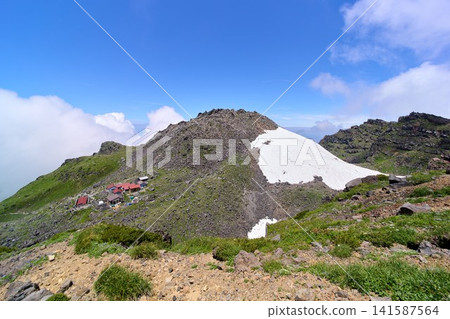 鳥海山(從外緣的魚蛇岳看到的真山山頂) 鳥海山(從外緣的魚蛇岳看到的真山山頂) 141587564