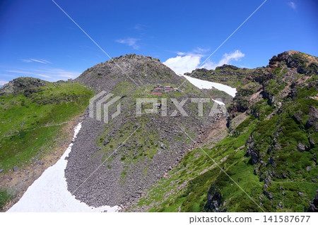 鳥海岳(從伏見岳看得到的真山山頂,外緣的一部分) 鳥海岳(從伏見岳看得到的真山山頂,外緣的一部分) 141587677