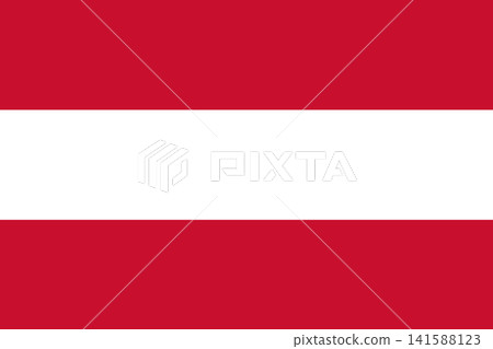 Flag of Republic of Austria. Vector illustration Flag of Republic of Austria. Vector illustration 141588123