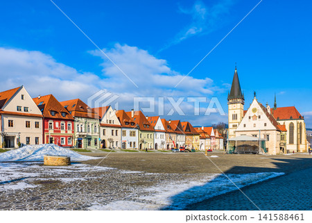 Bardejov Old Town Square and Historic Streets, Old Town Hall, a UNESCO World Heritage Site in Slovakia 141588461