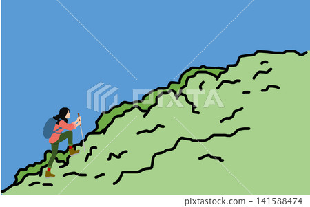 登山插圖 141588474