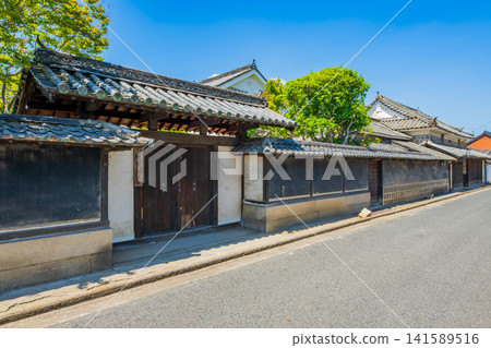 The townscape of Kannabe-juku, Fukuyama City, Hiroshima Prefecture 141589516
