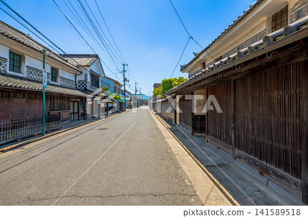The townscape of Kannabe-juku, Fukuyama City, Hiroshima Prefecture 141589518